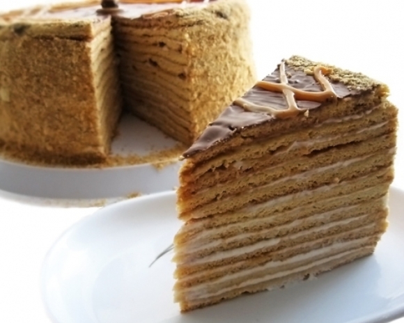 Come fare una torta "Coffee-honey"