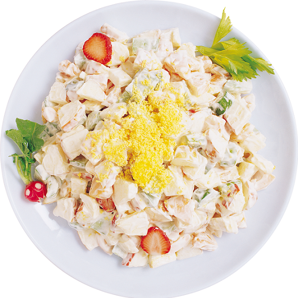 Come fare un'insalata con ananas