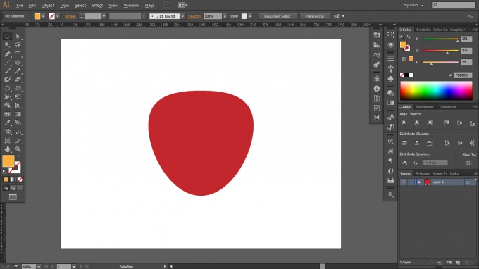 Come disegnare una fragola in Adobe Illustrator