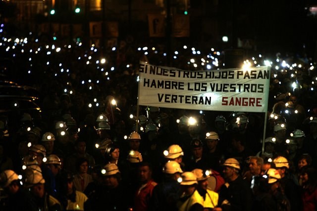 Perché in Spagna protestano i minatori