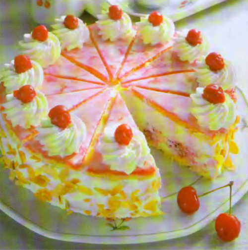 Torta di ciliegie olandese